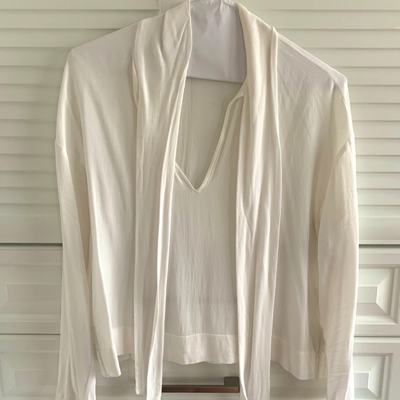 Wilfred tie front blouse - Picture 1 of 9